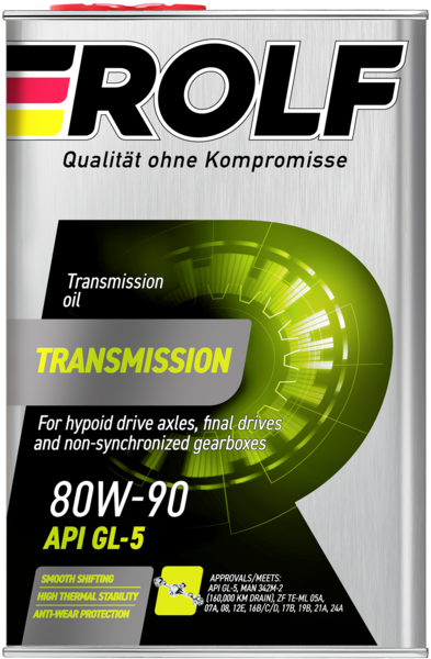Трансмиссионное масло Rolf Transmission 80W-90 GL-5